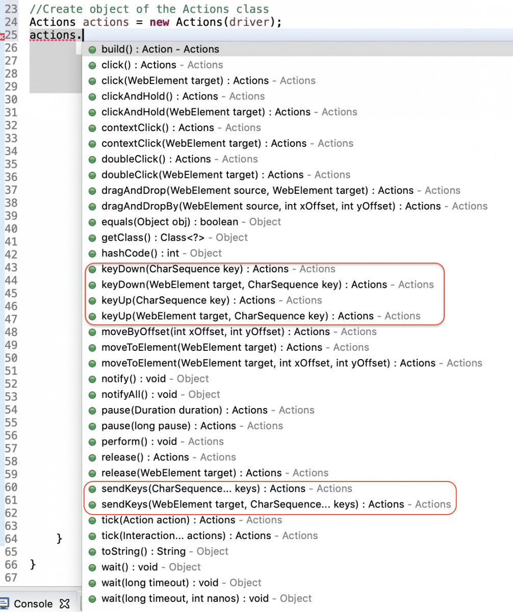 Selenium C Code To Press Enter Key